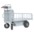 Vestil Steel Off-Road Traction Drive Cart 500 Lb. Rough Terrain Capacity Gray - OROAD-1000
