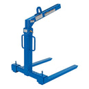 Vestil Steel Overhead Load Lifter Adjustable 42 In. Fork 2000 Lb. Capacity Blue - OLA-2-42
