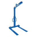Vestil Steel Overhead Load Lifter Adjustable 42 In. Fork 2000 Lb. Capacity Blue - OLA-2-42