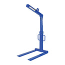 Vestil Steel Overhead Load Lifter Fixed 43-1/8 In. Fork 2000 Lb. Capacity Blue - OLF-2-42