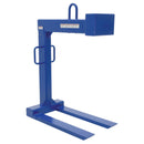 Vestil Steel Pallet Lifter 48 In. Fork 6000 Lb. Capacity Blue - HDP-6-48