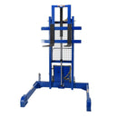 Vestil Steel Pallet Master/Server Stacker 12 Volt DC Powered 50 In. Raised Height 4,000 Lb. Capacity Blue - PMPS-50-DC