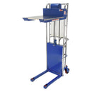 Vestil Steel Portable Air Foot Pump Hetti-Lift 41 In. x 69 In. 880 Lb. Capacity Blue - HYD-10-AIR