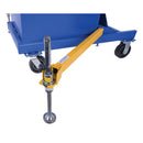 Vestil Steel Portable Cantilever Hoist 113-3/8 In. x 35-11/16 In. x 89 In. 4000 Lb. Capacity Blue - P-JIB-4