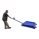 Vestil Steel Portable Diamond Plate Scale 78 In. x 60 In. x 2 In. 3,000 Lb. Capacity Blue - VPFS-3B