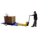 Vestil Steel Portable Diamond Plate Scale 78 In. x 60 In. x 2 In. 3,000 Lb. Capacity Blue - VPFS-3B