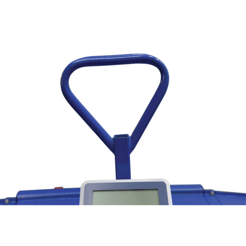 Vestil Steel Portable Diamond Plate Scale 98 In. x 71 In. x 2 In. 3,000 Lb. Capacity Blue - VPFS-3C