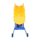 Vestil Steel Portable Hydraulic Drum Dumper 48 In. Dump Height 1,000 Lb. Capacity Blue / Yellow - HDD-48-10-P