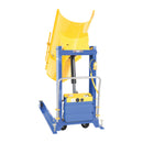 Vestil Steel Portable Hydraulic Drum Dumper 48 In. Dump Height 1,000 Lb. Capacity Blue / Yellow - HDD-48-10-P