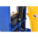 Vestil Steel Portable Hydraulic Drum Dumper 48 In. Dump Height 1,000 Lb. Capacity Blue / Yellow - HDD-48-10-P