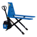Vestil Steel Pramac DC Powered High Lift Pallet Truck 67 In. x 26-1/2 In. x 49-1/2 In. 2200 Lb. Capacity Blue/Black - PMC-HIPM-27-DC
