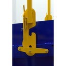 Vestil Steel Self Dumping Bin 2 Cubic Yard 6,000 Capacity Blue - SDB-200-6