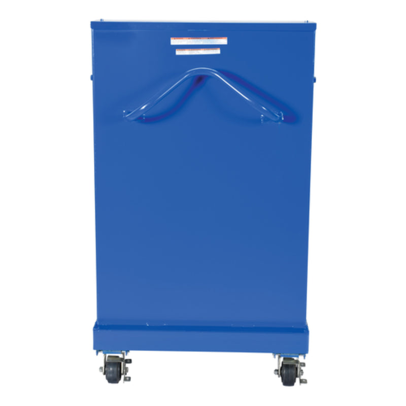 Vestil Steel Self Elevating Spring Table 20 In. x 20 In. 840 Lb. Capacity Blue - ETS-840-30