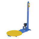 Vestil Steel Semi-Automatic Stretch Wrap Machine 48 In. Turntable Diameter 4,000 Lb. Capacity Blue / Yellow - SWA-48