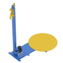 Vestil Steel Semi-Automatic Stretch Wrap Machine 48 In. Turntable Diameter 4,000 Lb. Capacity Blue / Yellow - SWA-48