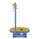 Vestil Steel Semi-Automatic Stretch Wrap Machine 60 In. Turntable Diameter 5,000 Lb. Capacity Blue / Yellow - SWA-60