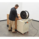 Vestil Steel Semi Automatic Pallet Probe Strapping Machine 23 In. x 31-1/2 In. x 55 In. 175 Lb. Maximum Tension White - DBA-130