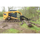 Vestil Steel Skid Steer Grab Bucket 84 In. Overall Width Black - EA-SKGB-84