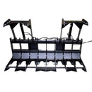 Vestil Steel Skid Steer Grab Bucket 84 In. Overall Width Black - EA-SKGB-84