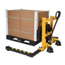 Vestil Steel Stacker Manual Pump 2 - 17 In. 1,500 - 2,000 Lb. Capacity Black / Yellow -VHPS-2000-AA-17