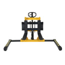 Vestil Steel Stacker Manual Pump 2 - 17 In. 1,500 - 2,000 Lb. Capacity Black / Yellow -VHPS-2000-AA-17