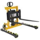Vestil Steel Stacker Manual Pump 2 - 35 In. 3,000 Lb. Capacity Black / Yellow - VHPS-3000-AA-17