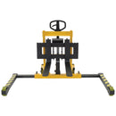 Vestil Steel Stacker Manual Pump 2 - 35 In. 3,000 Lb. Capacity Black / Yellow - VHPS-3000-AA-17
