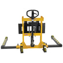 Vestil Steel Stacker Manual Pump 2 - 35 In. 3,000 Lb. Capacity Black / Yellow - VHPS-3000-AA-17