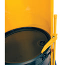 Vestil Steel Stationary Hydraulic Drum Dumper 60 In. Dump Height 1,000 Lb. Capacity Blue / Yellow - HDD-60-10-S