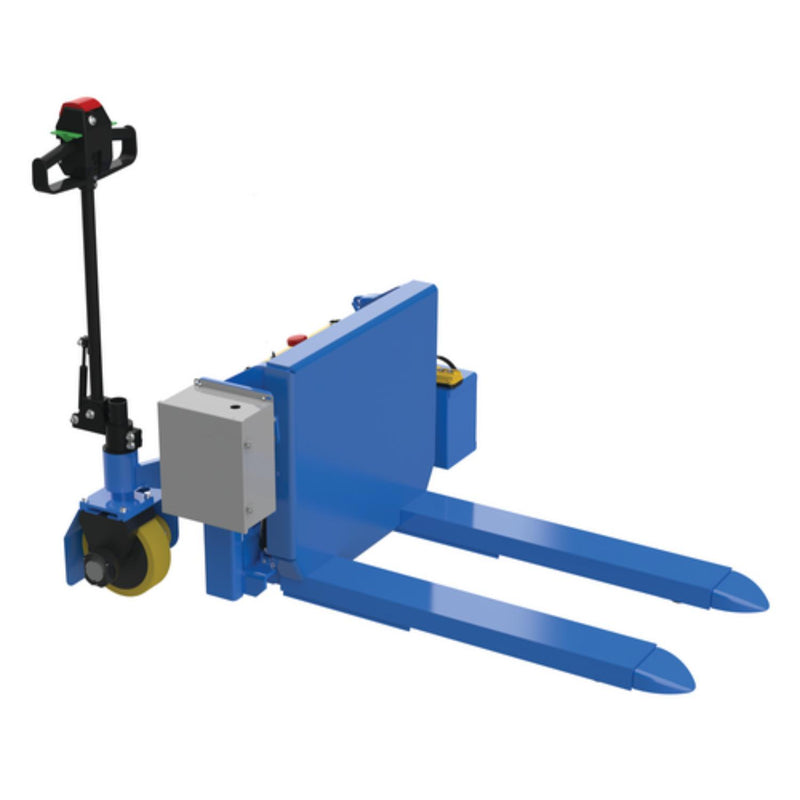 Vestil Steel Tilt Master DC Powered Traction Drive System 4,000 Lb. Capacity Blue - TM-40-DC-PTDS