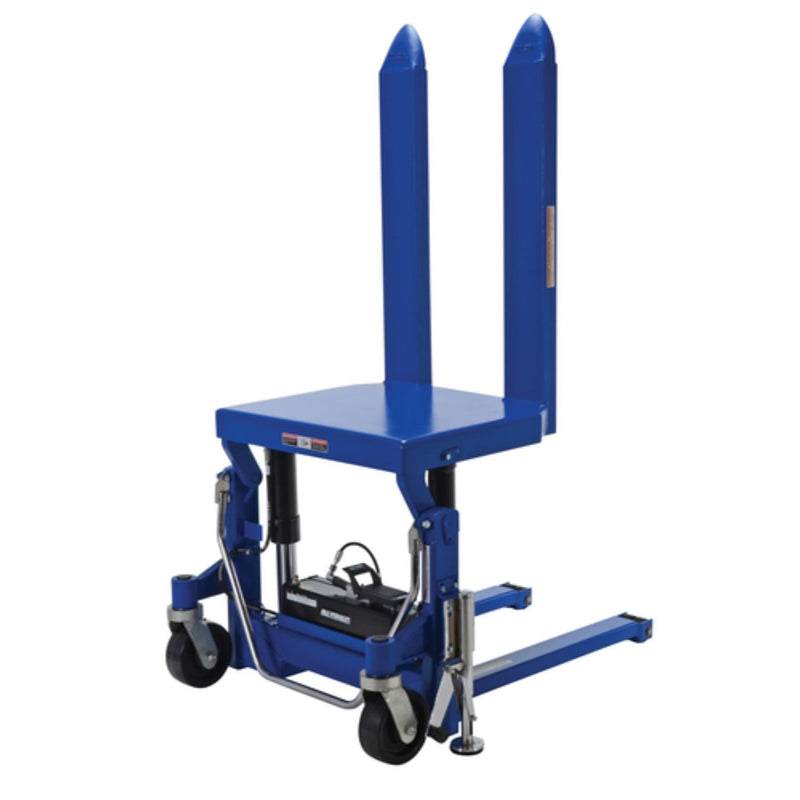 Vestil Steel Tilt Master Reciprocating Air/Oil Power 4,000 Lb. Capacity Blue - TM-40-AIR