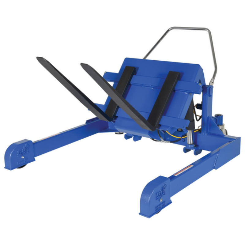 Vestil Steel Tilt Master Straddle DC Powered 12 Volt 4,000 Lb. Capacity Blue - TMS-40-DC
