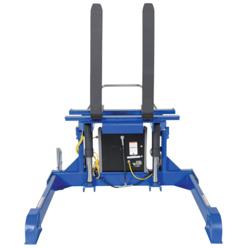 Vestil Steel Tilt Master Straddle DC Powered 12 Volt 4,000 Lb. Capacity Blue - TMS-40-DC