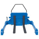 Vestil Steel Tilt Master Straddle Reciprocating Air/Oil Power 2,000 Lb. Capacity Blue - TMS-20-AIR