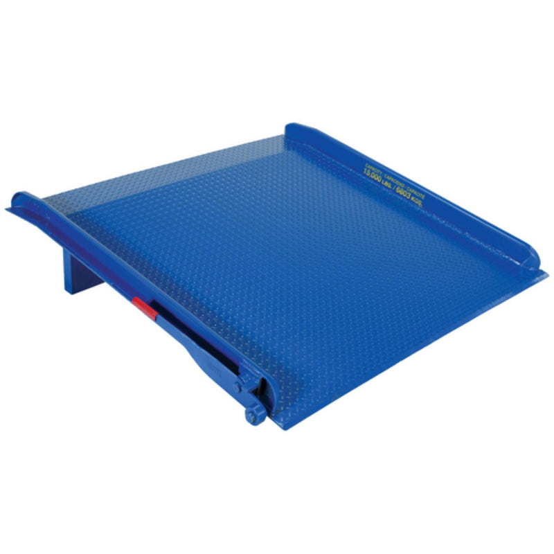 Vestil Steel Truck Dock Board 60 In. x 60 In. 10,000 Lb. Capacity Blue - TS-10-6060