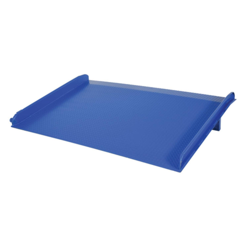 Vestil Steel Truck Dock Board 84 In. x 60 In. 20,000 Lb. Capacity Blue -TS-20-8460