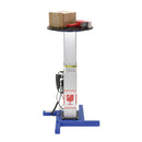 Vestil Steel Turntable 18 In. Diameter DC Powered 27-43 In. Height Adjustment 24V 750 Lb. Capacity Blue - TT-18-LA