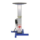 Vestil Steel Turntable 18 In. Diameter DC Powered 27-43 In. Height Adjustment 24V 750 Lb. Capacity Blue - TT-18-LA