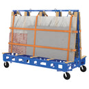 Vestil Steel/Wood Slab Transport Rack with Casters 97 In. x 64 In. 4,000 Lb. Capacity Blue - STR-M-9764-4-CK1