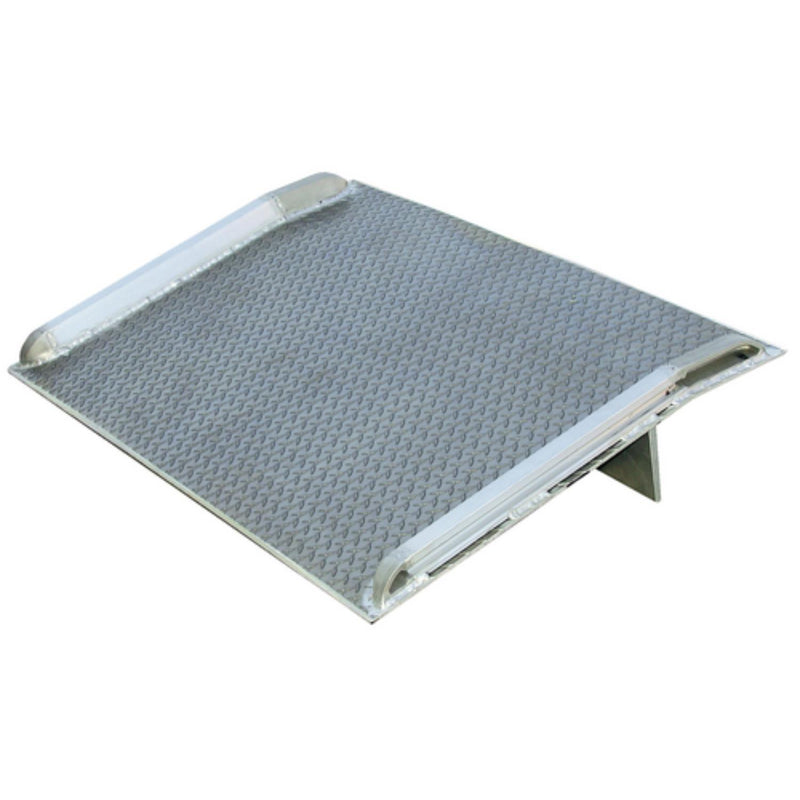 Vestil Aluminum Truck Dock Board 60 In. x 60 In. 9000 Lb. Capacity Silver - BTA-09006060