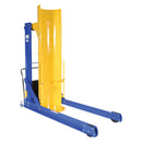 Vestil Steel Portable Hydraulic Drum Dumper 72 In. Dump Height 1,500 Lb. Capacity Blue / Yellow - HDD-72-15-P