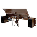 Vestil Steel Electric Edge-O-Dock Leveler 17-1/2 In. x 93 In. x 27-1/2 In. 30,000 Lb. Capacity Brown - PE-3066