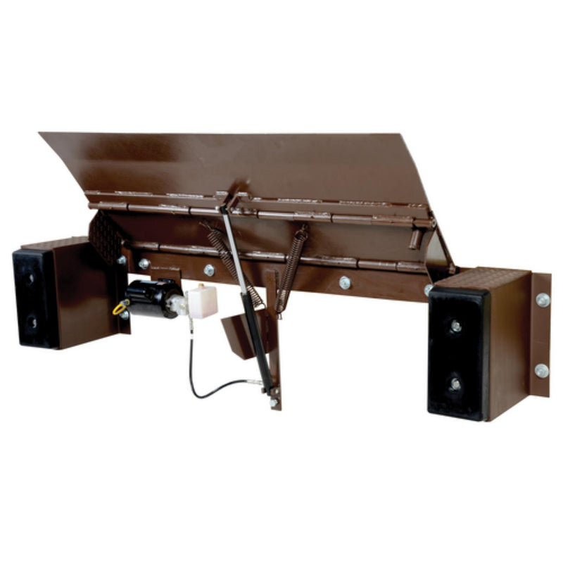 Vestil Steel Electric Edge-O-Dock Leveler 17-1/2 In. x 93 In. x 27-1/2 In. 20,000 Lb. Capacity Brown - PE-2066
