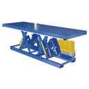 Vestil Steel Electric Hydraulic Tandem Lift Table 48 In. x 144 In. 4000 Lb. Capacity Blue - EHLT-TL-48144-4-46