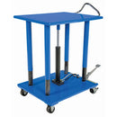 Vestil Steel Hydraulic Post Table 40 In. x 48 In. 2,000 Lb. Capacity Blue - HT-20-4048