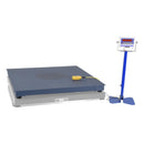 Vestil Steel Integral Scissor Lift Table Scale Option 36 x 36 5000 Lb. Capacity Blue - SCALE-MU-3636-5-BL