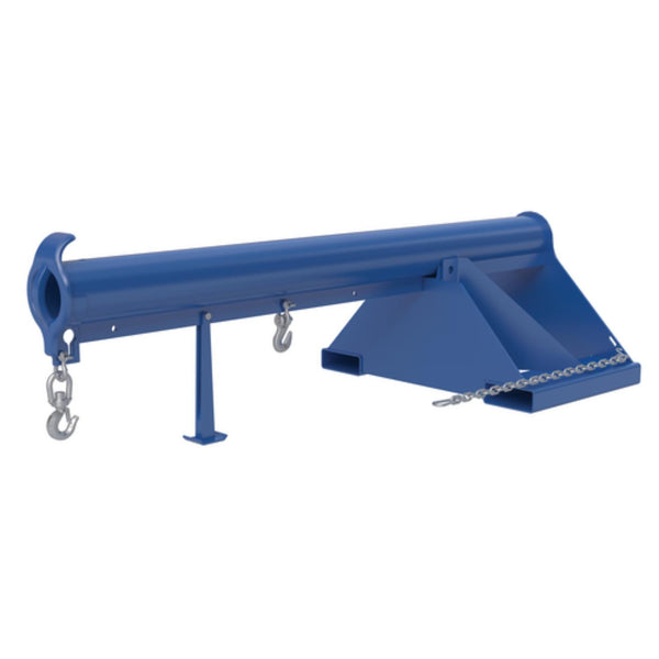 Vestil Steel Non Telescoping Lift Boom 36 In. Fork Pocket Center 6,000 Lb. Capacity Blue and Yellow - LM-1NT-6-36