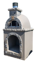 Traditional Wood Fired Brick Pizza Oven - Savannah with Matching Base