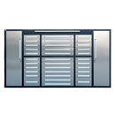 9ft Storage Cabinet (34 Drawers)