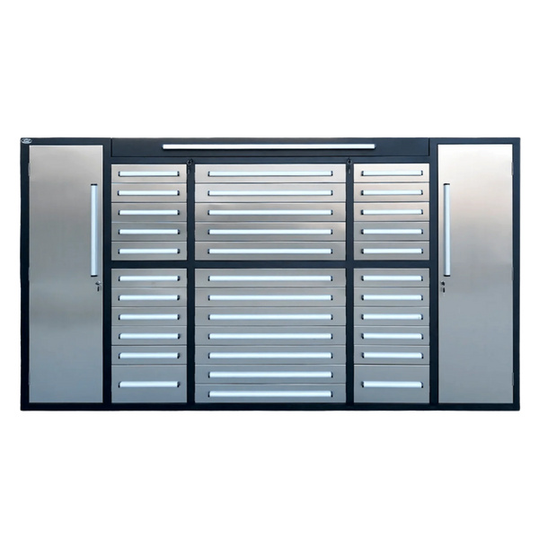 9ft Storage Cabinet (34 Drawers)